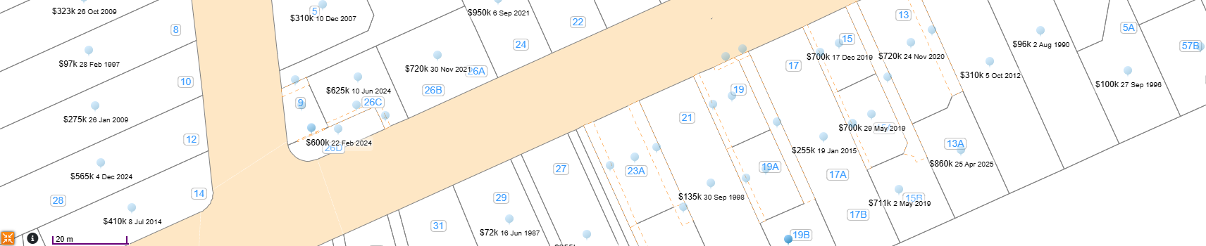 Prover Sales Map
